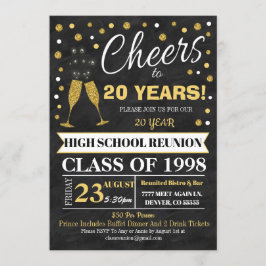 Invitación a Reunión de Clase - pizarra falsa