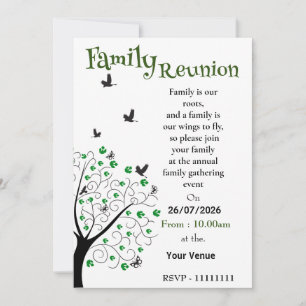 Invitación a Reunión Familiar