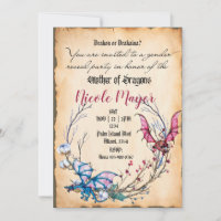 Invitación a revelar a la madre medieval de los dr