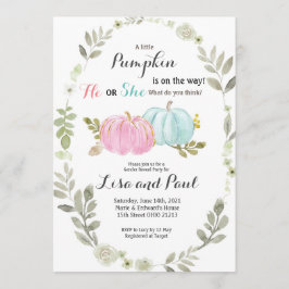 Invitación a revelar el género de la caída de las