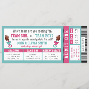 Invitación a revelar el género de la entrada depor