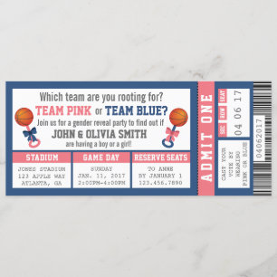 Invitación a revelar el género de la entrada depor