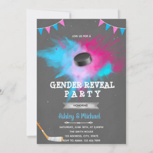 Invitación a revelar el género de la muestra de ho