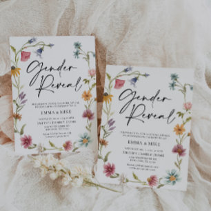 Invitación a revelar el género de las flores silve