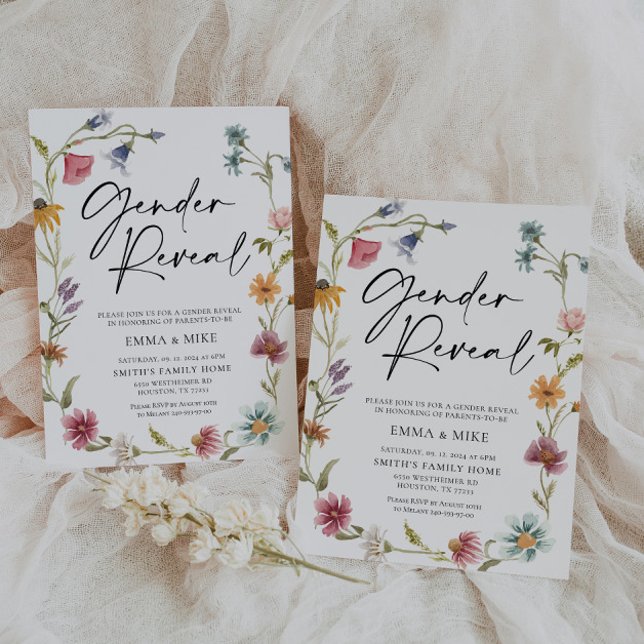Invitación a revelar el género de las flores silve (Subido por el creador)