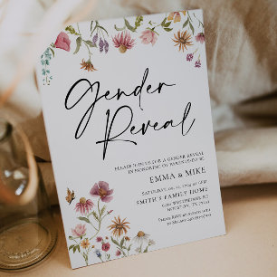 Invitación a revelar el género de las flores silve