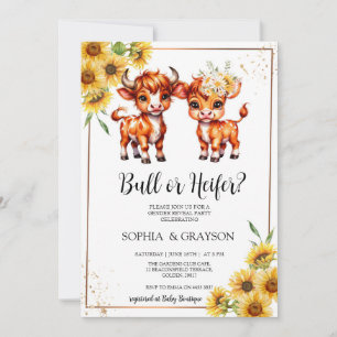 Invitación a revelar el género de las vacas de Hig