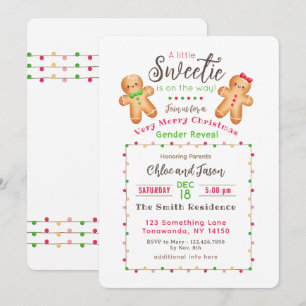 Invitación a revelar el género de los navidades