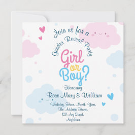 Invitación a revelar el género dulce