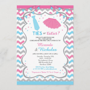 Invitación a revelar el género/Invitación a lazos
