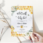 Invitación a revelar género<br><div class="desc">¿Cuál será el género de la abeja bebé que revelará la invitación? Personalice su información. Elementos coincidentes disponibles.</div>