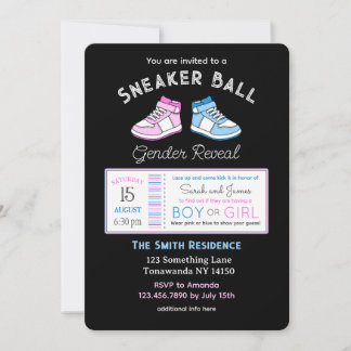 Invitación a revelar género de bolas de verano