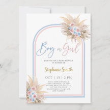 Invitación a revelar género en pampas