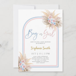 Invitación a revelar género en pampas