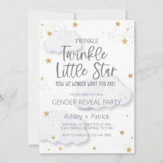 Invitación a revelar género Twinkle