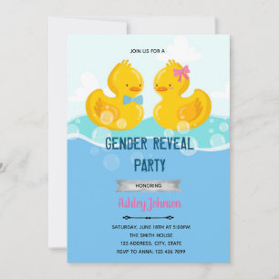 Invitación a revelar sexo