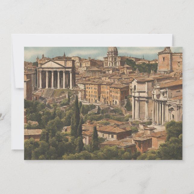 Invitación a Roma (Anverso)