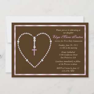 Invitación a Rosary Heart