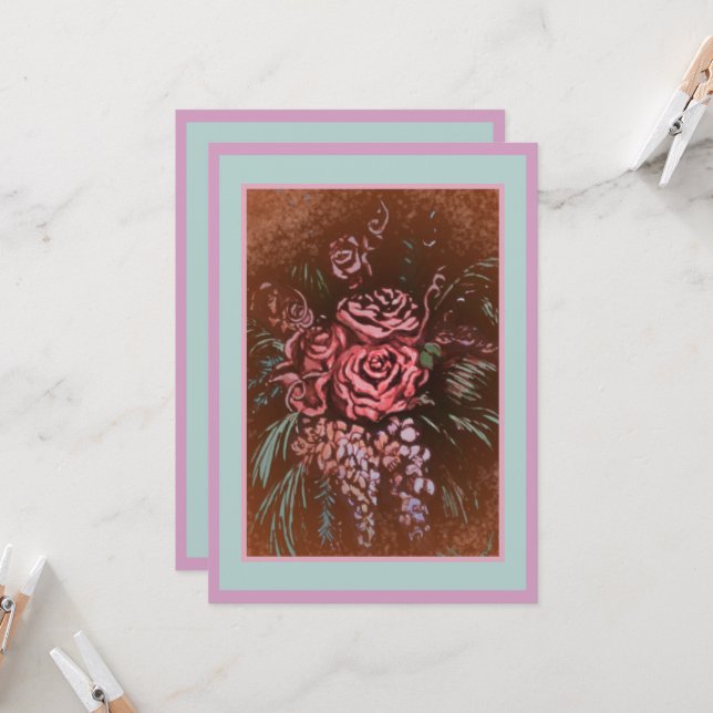 Invitación a Rosas memorables (Anverso/Reverso In Situ)