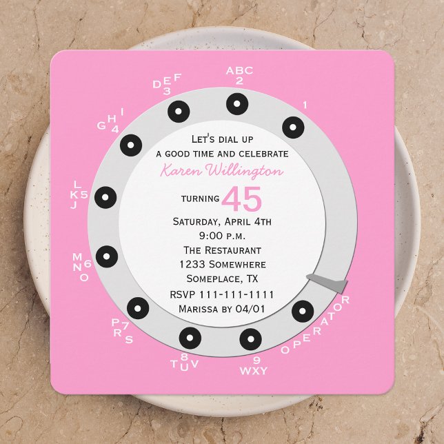 Invitación a Rotary por la Fiesta de Cumpleaños 45 (Subido por el creador)