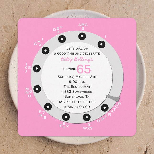 Invitación a Rotary por la Fiesta de Cumpleaños 65 (Subido por el creador)