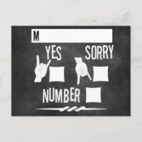 Invitación a RSVP a la boda de la pizarra de rock