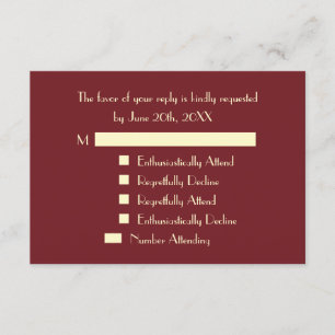 Invitación a RSVP de Fiesta personalizado moderno