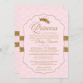 Invitación a Rubor de la pequeña princesa real