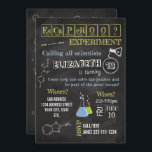 Invitación a sala de escape de Science Lab<br><div class="desc">Entrar en el mundo de la aventura científica con nuestra fascinante Invitación a Escape de la Ciencia. Ya sea que seas joven químico o un físico incipiente, esta invitación a una sala de escape de laboratorio promete una experiencia electrizante. Descubrir los misterios, descifrar los códigos, y unirse a nosotros para...</div>