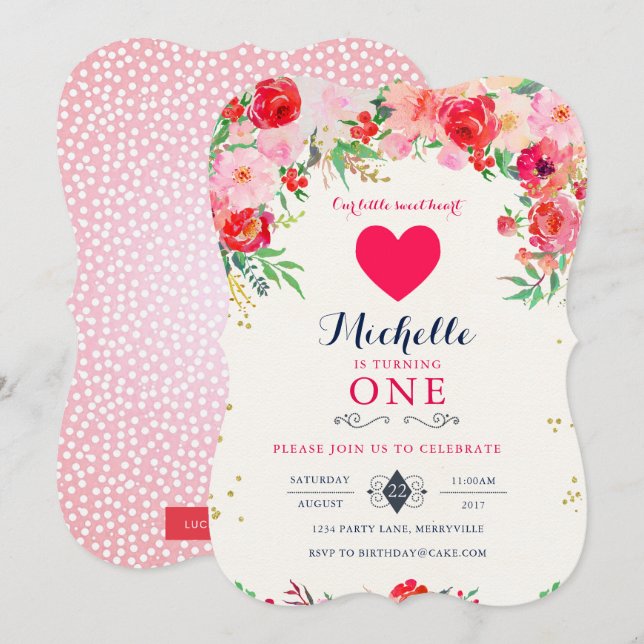 Invitación a San Valentín (Anverso / Reverso)