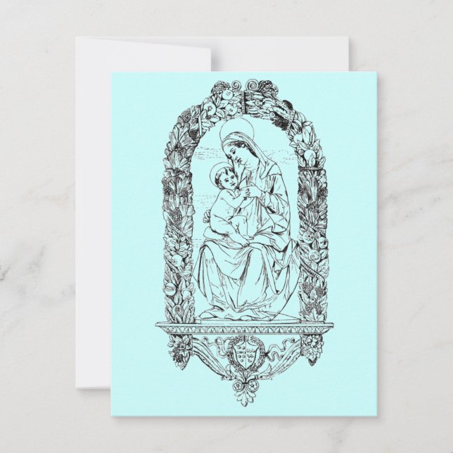 Invitación a símbolos cristianos (Anverso)