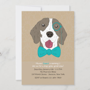 Invitación a Sir Arthur Dog