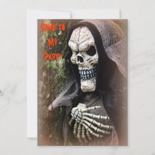 Invitación a Skeleton Halloween
