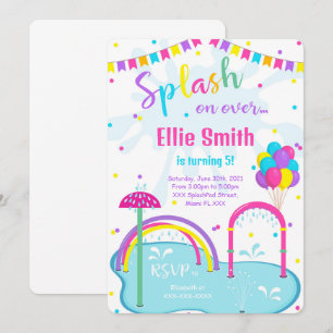 Invitación a Splash Pad