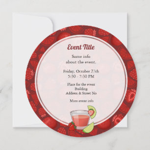 Invitación a Strawberry Daiquiri