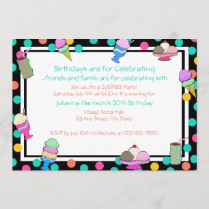 Invitación a Sundae Shoppe