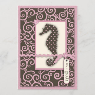 Invitación a Swirl Seahorse
