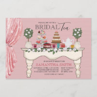 Invitación a tabla de postres