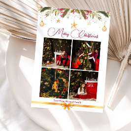 Invitación a tarjeta de navidades