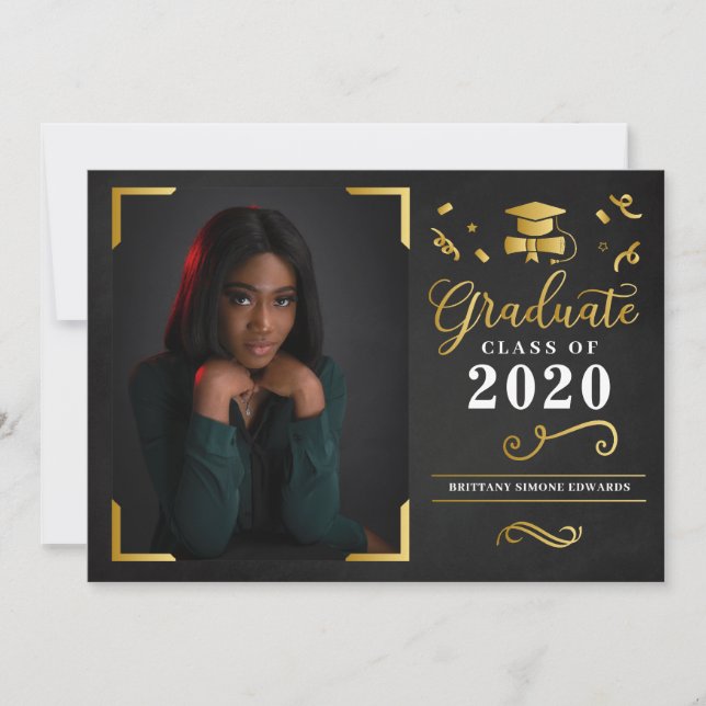 Invitación a tarjeta fotográfica de Invitación de  (Anverso)