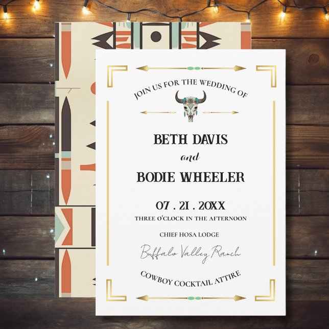 Invitación a Tatanka Bison Yellowstone Western Ran (Subido por el creador)