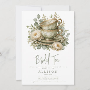 Invitación a Té de Boda