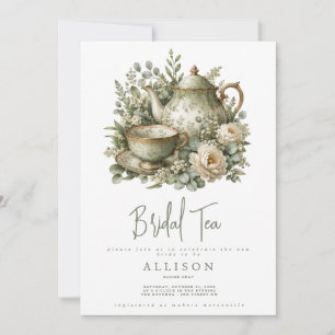 Invitación a Té de Boda