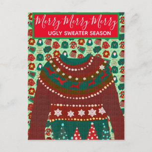 Invitación a tema personalizada de Holiday Ugly Sw