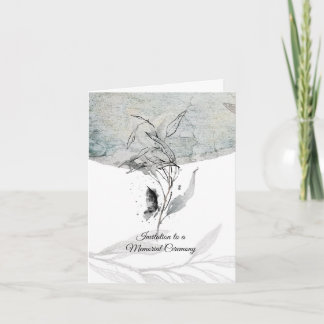 Invitación A thoughtfully designed sympathy card