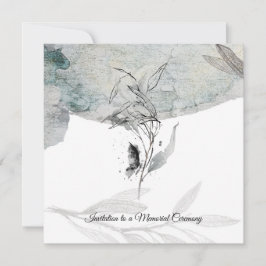 Invitación A thoughtfully designed sympathy card