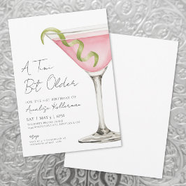 Invitación A Tini Bit Older Adult Birthday Party Invitation