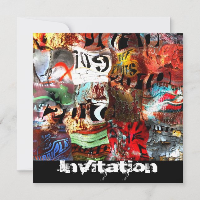 Invitación a todas las ocasiones Resumen de arte c (Anverso)