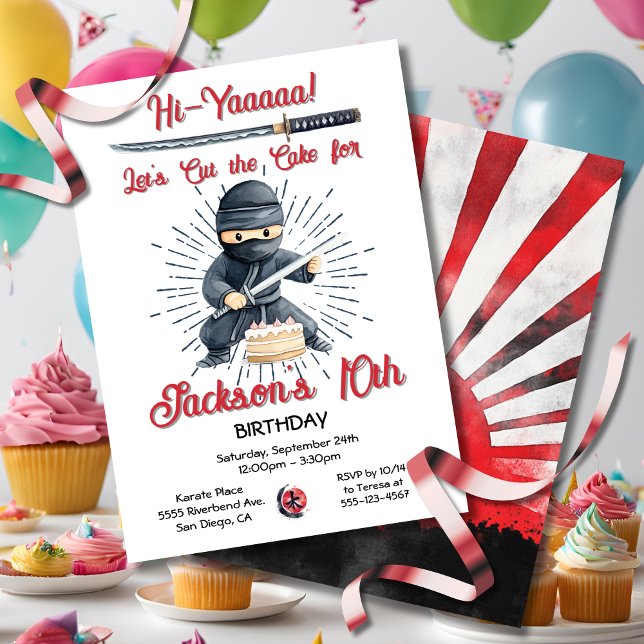 Invitación a tomar por cumpleaños las artes marcia (Subido por el creador)