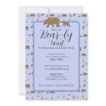 Invitación a través de Baby Shower para bebés